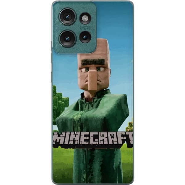 Motorola Edge 50 Läpinäkyvä kuori A Minecraft Movie
