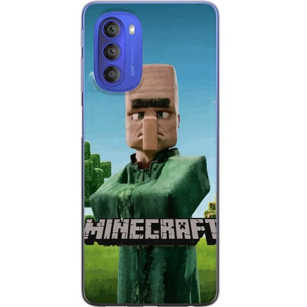 Motorola Moto G51 5G Gennemsigtig cover A Minecraft Movie