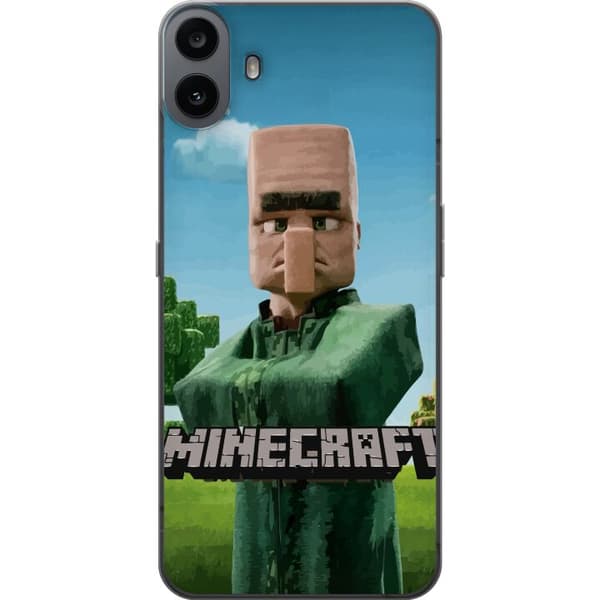 Nothing CMF Phone 1 Genomskinligt Skal A Minecraft Movie