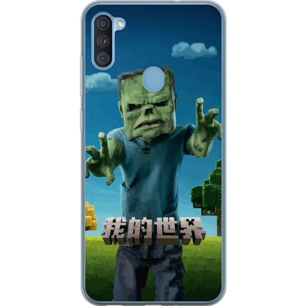 Samsung Galaxy A11 Gennemsigtig cover A Minecraft Movie