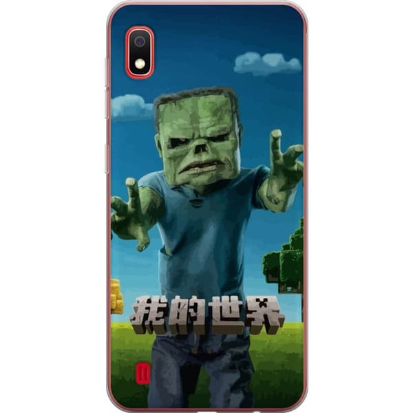Samsung Galaxy A10 Gennemsigtig cover A Minecraft Movie