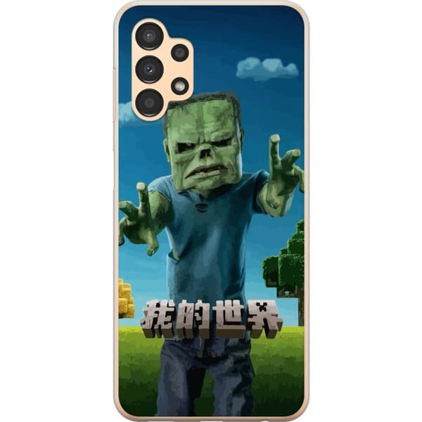 Samsung Galaxy A13 Läpinäkyvä kuori A Minecraft Movie