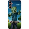 Miniatyrbillede 1 af 3: Samsung Galaxy A14 5G Gennemsigtig cover A Minecraft Movie