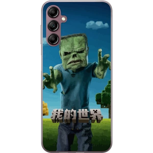 Samsung Galaxy A14 5G Gennemsigtig cover A Minecraft Movie