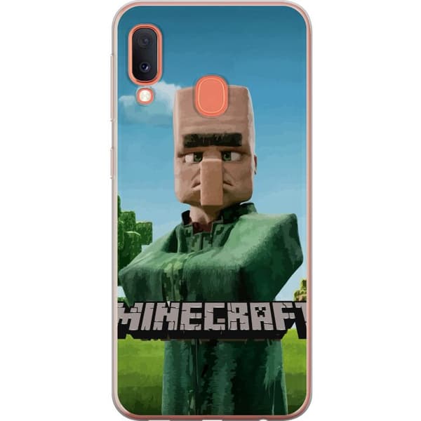 Samsung Galaxy A20e Gjennomsiktig deksel A Minecraft Movie