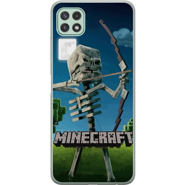 Samsung Galaxy A22 5G Genomskinligt Skal A Minecraft Movie