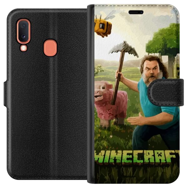 Samsung Galaxy A20e Plånboksfodral A Minecraft Movie
