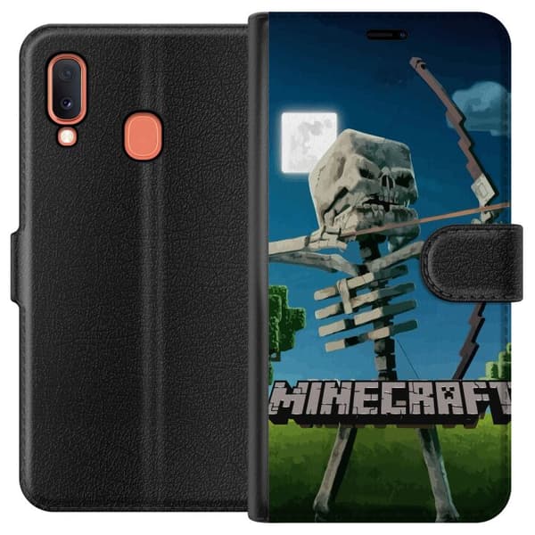 Samsung Galaxy A20e Plånboksfodral A Minecraft Movie
