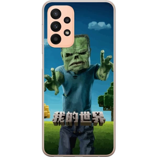 Samsung Galaxy A23 Läpinäkyvä kuori A Minecraft Movie