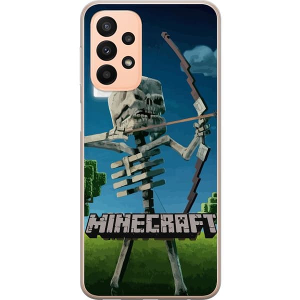 Samsung Galaxy A23 Gennemsigtig cover A Minecraft Movie