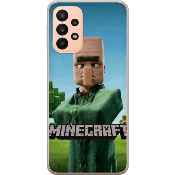 Samsung Galaxy A23 Genomskinligt Skal A Minecraft Movie