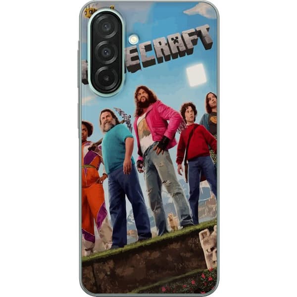 Samsung Galaxy A26 Genomskinligt Skal A Minecraft Movie