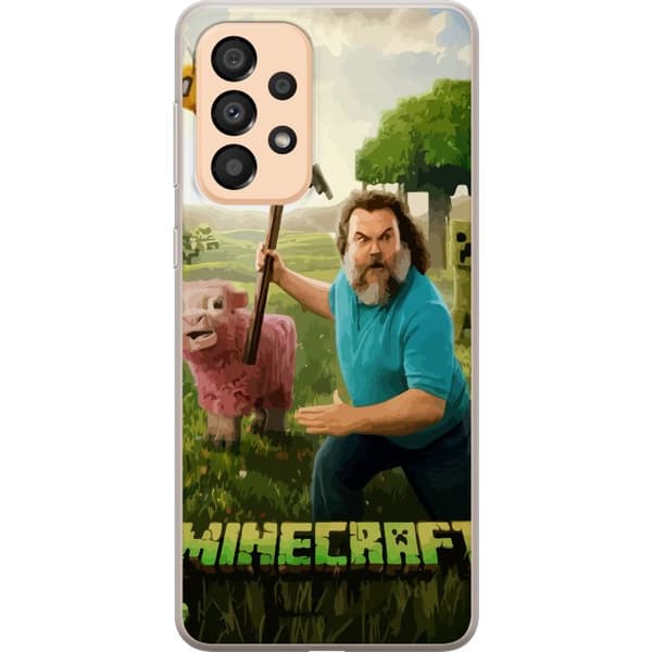 Samsung Galaxy A33 5G Gennemsigtig cover A Minecraft Movie