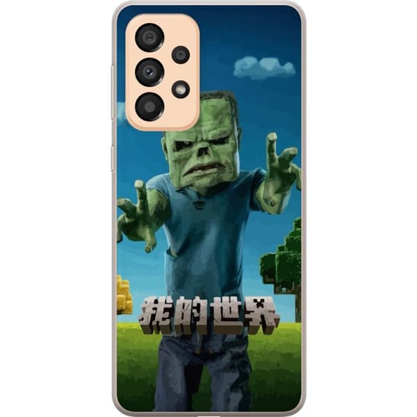 Samsung Galaxy A33 5G Gjennomsiktig deksel A Minecraft Movie
