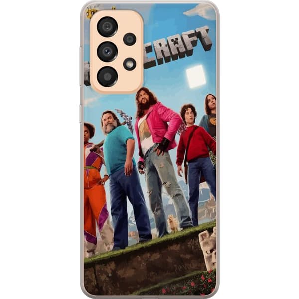 Samsung Galaxy A33 5G Gjennomsiktig deksel A Minecraft Movie