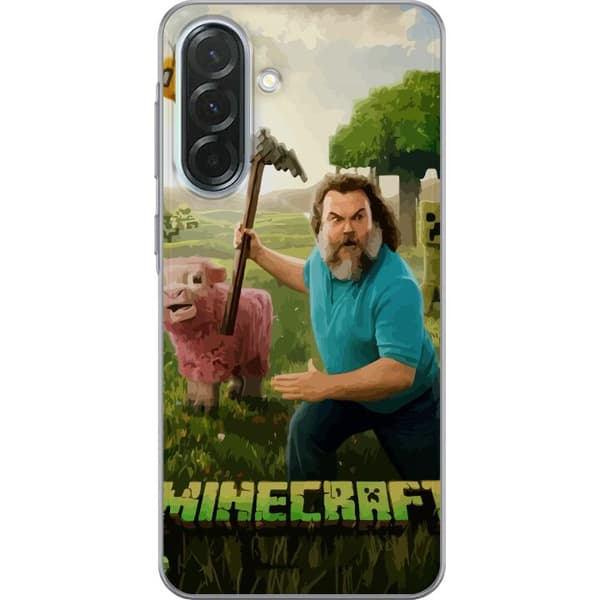 Samsung Galaxy A36 Genomskinligt Skal A Minecraft Movie