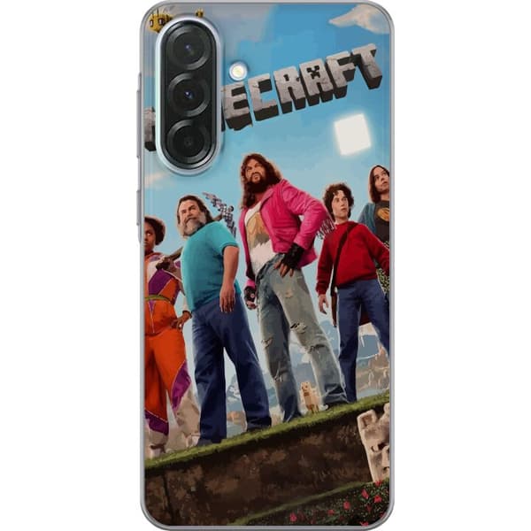 Samsung Galaxy A36 Genomskinligt Skal A Minecraft Movie