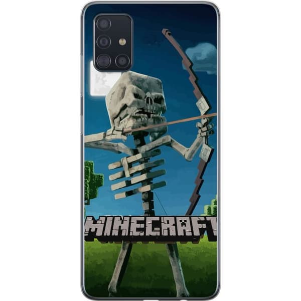Samsung Galaxy A51 Gennemsigtig cover A Minecraft Movie