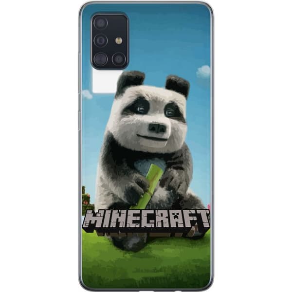 Samsung Galaxy A51 Läpinäkyvä kuori A Minecraft Movie