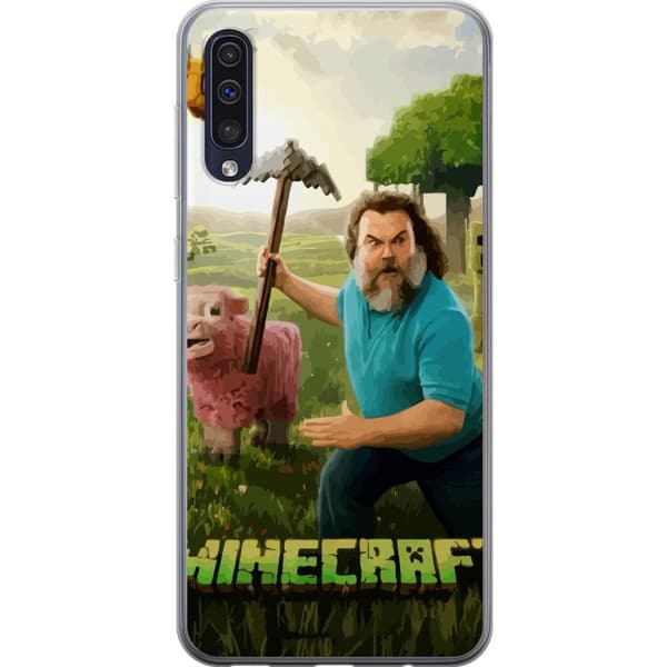 Samsung Galaxy A50 Gennemsigtig cover A Minecraft Movie