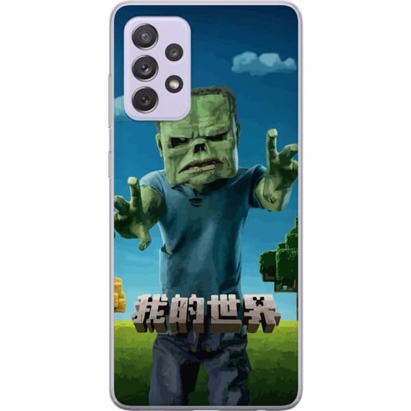 Samsung Galaxy A52s 5G Gennemsigtig cover A Minecraft Movie