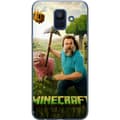 Pikkukuva 1 / 3: Samsung Galaxy A6 (2018) Läpinäkyvä kuori A Minecraft Movie