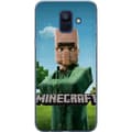 Pikkukuva 1 / 3: Samsung Galaxy A6 (2018) Läpinäkyvä kuori A Minecraft Movie