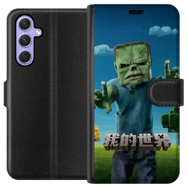 Samsung Galaxy A54 Lompakkokotelo A Minecraft Movie
