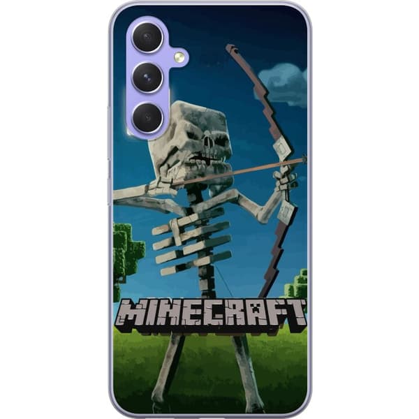 Samsung Galaxy A54 Läpinäkyvä kuori A Minecraft Movie