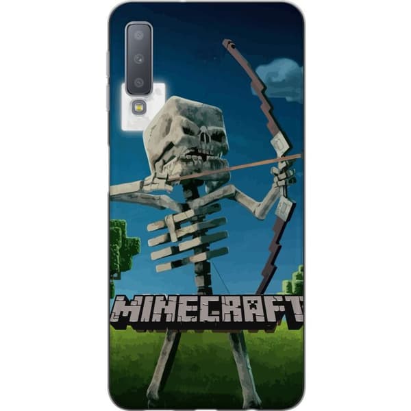 Samsung Galaxy A7 (2018) Gennemsigtig cover A Minecraft Movie