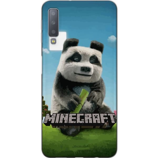 Samsung Galaxy A7 (2018) Gennemsigtig cover A Minecraft Movie