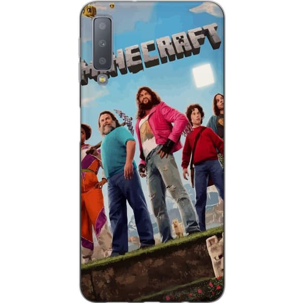 Samsung Galaxy A7 (2018) Gennemsigtig cover A Minecraft Movie