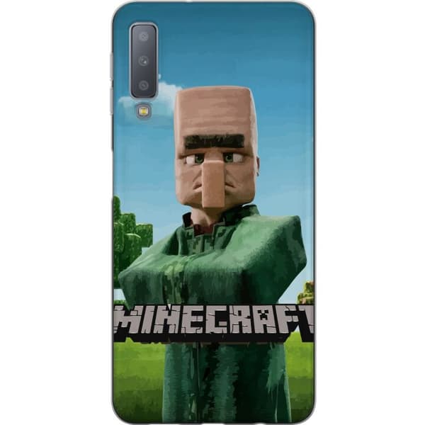 Samsung Galaxy A7 (2018) Gjennomsiktig deksel A Minecraft Movie