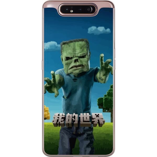 Samsung Galaxy A80 Gjennomsiktig deksel A Minecraft Movie
