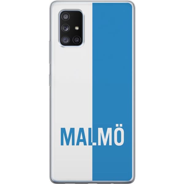 Samsung Galaxy A71 5G Gennemsigtig cover Malmö – fodbold