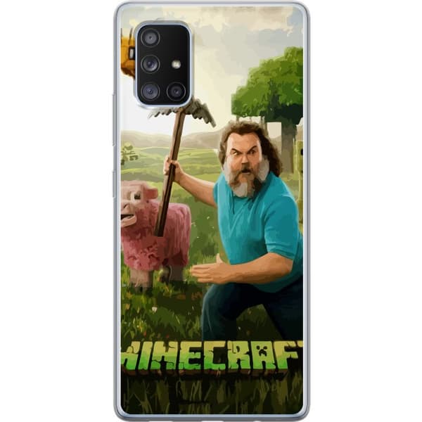 Samsung Galaxy A71 5G Gennemsigtig cover A Minecraft Movie
