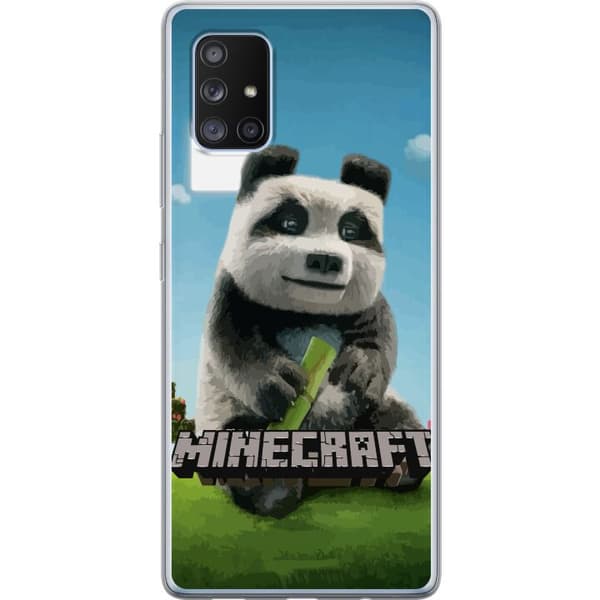 Samsung Galaxy A71 5G Läpinäkyvä kuori A Minecraft Movie