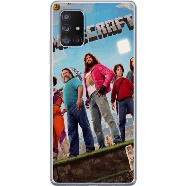 Samsung Galaxy A71 5G Läpinäkyvä kuori A Minecraft Movie