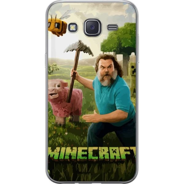 Samsung Galaxy J5 Gjennomsiktig deksel A Minecraft Movie
