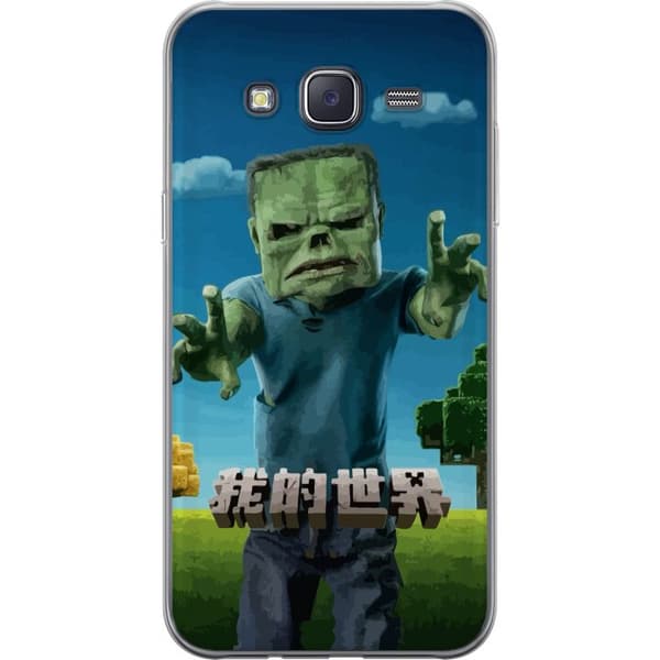 Samsung Galaxy J5 Läpinäkyvä kuori A Minecraft Movie