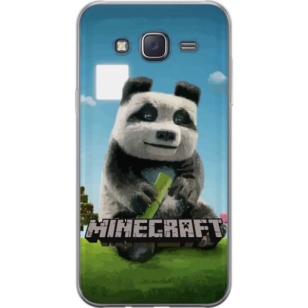 Samsung Galaxy J5 Gjennomsiktig deksel A Minecraft Movie