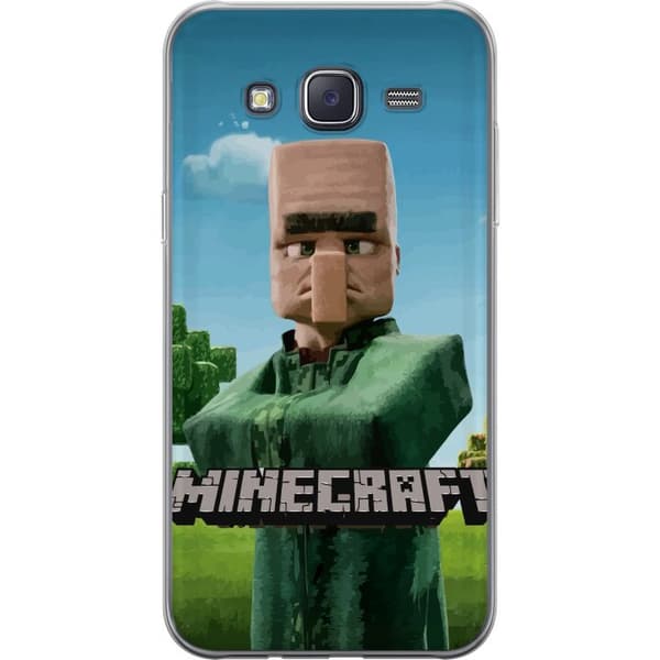 Samsung Galaxy J5 Läpinäkyvä kuori A Minecraft Movie