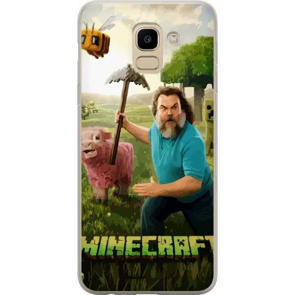 Samsung Galaxy J6 Läpinäkyvä kuori A Minecraft Movie