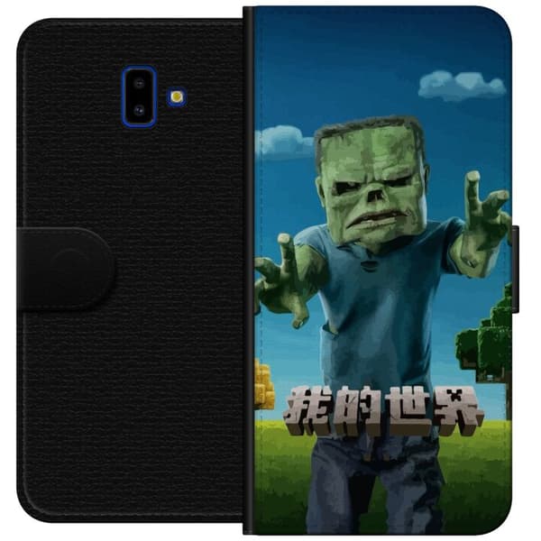 Samsung Galaxy J6+ Lompakkokotelo A Minecraft Movie