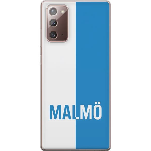 Samsung Galaxy Note20 Gennemsigtig cover Malmö – fodbold