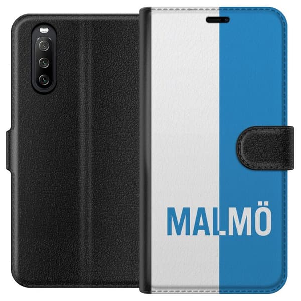 Sony Xperia 10 III Lompakkokotelo Malmö – jalkapallo