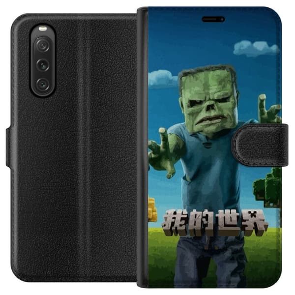Sony Xperia 10 V Lommeboketui A Minecraft Movie