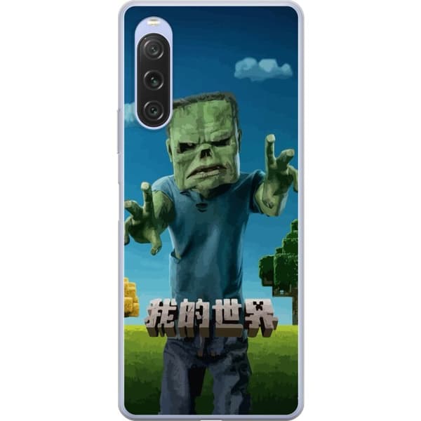 Sony Xperia 10 V Läpinäkyvä kuori A Minecraft Movie