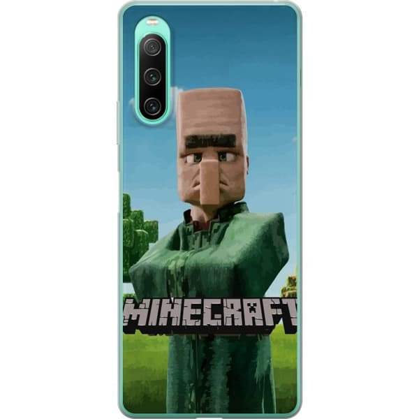 Sony Xperia 10 IV Läpinäkyvä kuori A Minecraft Movie