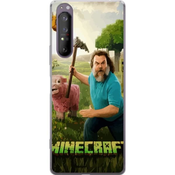Sony Xperia 1 II Genomskinligt Skal A Minecraft Movie
